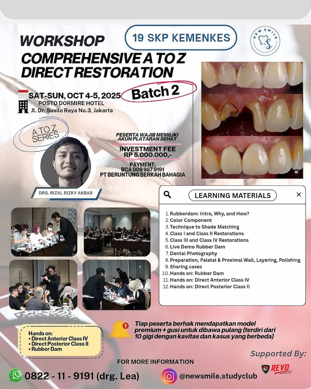 Comprehensive A to Z Direct Restoration 4-5Okt25